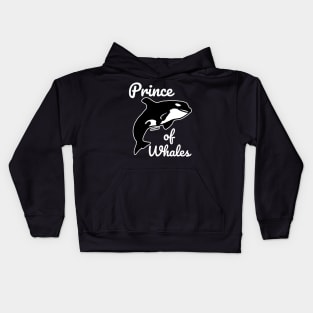Prince of Whales Meme Themed Gifts for Whale Lovers Kids Hoodie
